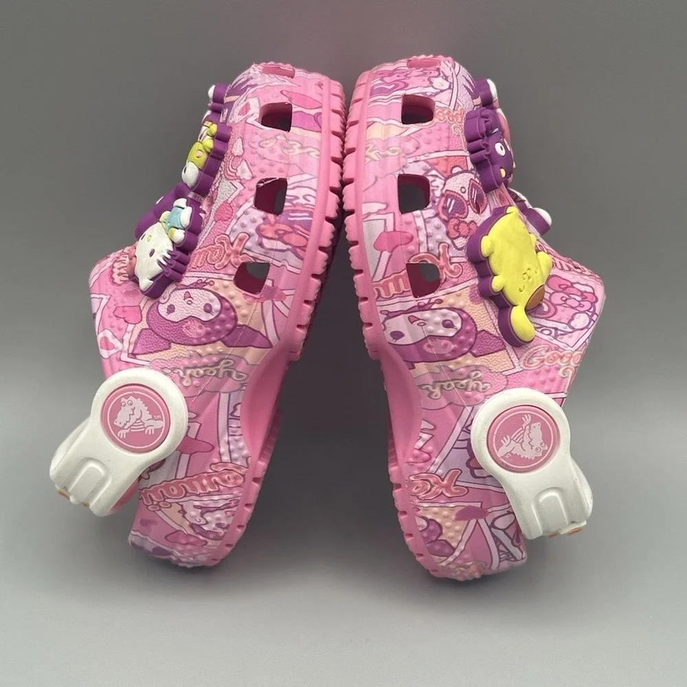 Crocs x Sanrio Hello Kitty and Friends Pink Clogs - Toddler Baby Size 4‎